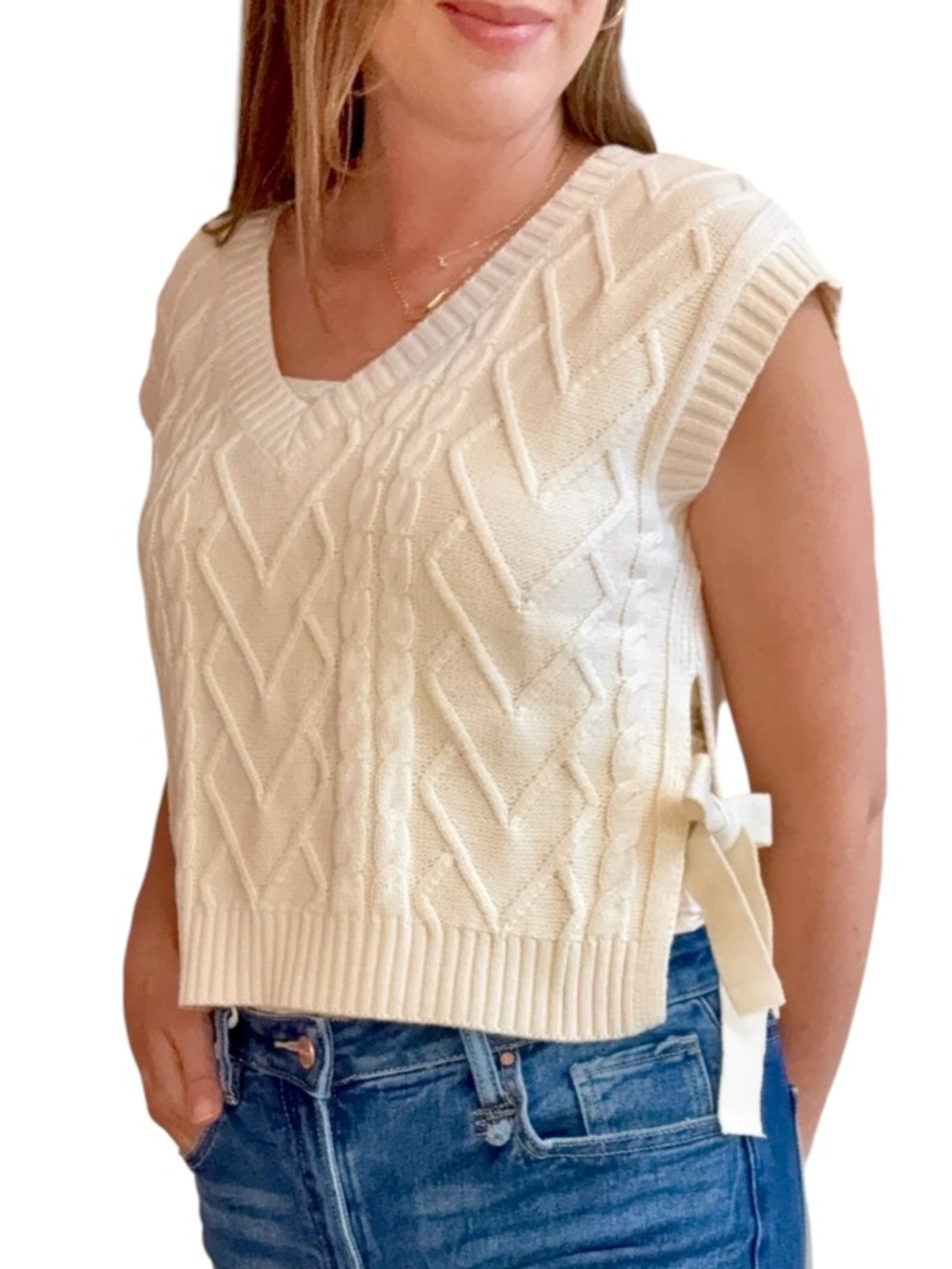 blu pepper knit top